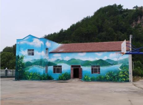 普定彩绘墙绘一般制作的位置