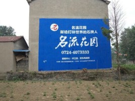 普定墙体广告在乡镇、农村市场的媒体优势