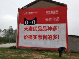 普定互联网广告横飞的当下，为什么最受欢迎的依然是户外墙体广告？