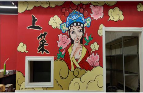 普定墙体彩绘的发展和应用
