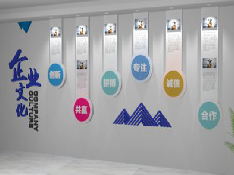 普定企业文化墙需要传递什么办公文化？