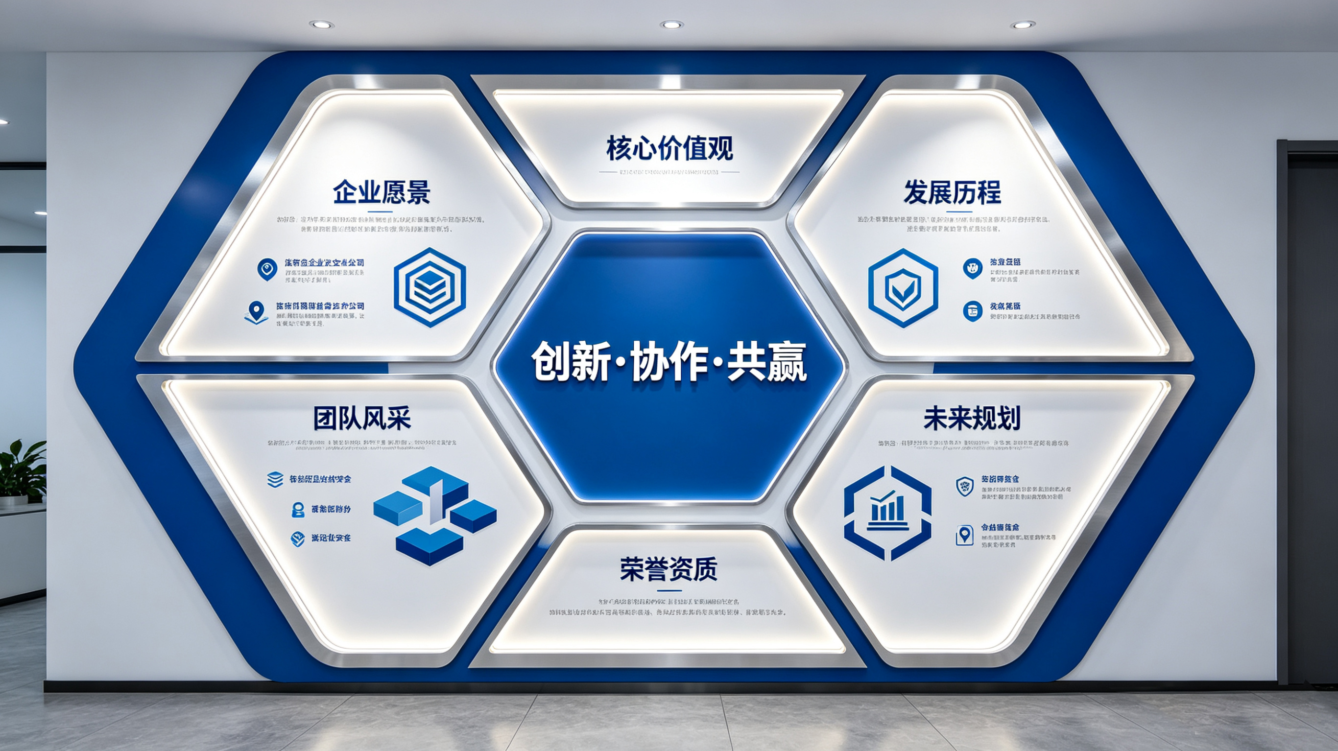 普定企业文化墙六边形避坑指南（新手常犯5个错误）